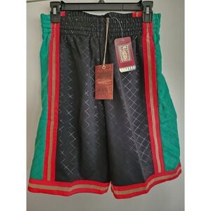 Mitchell & Ness Black Los Angeles Lakers Neapolitan Swingman Shorts Men's Small